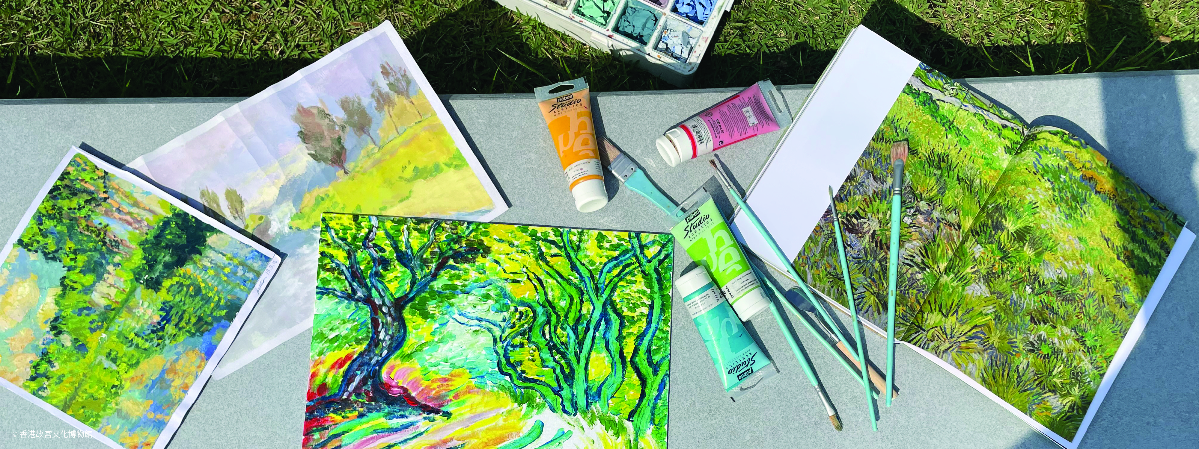 “印象派对”绘画工作坊 